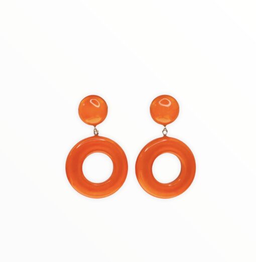Earrings Orange