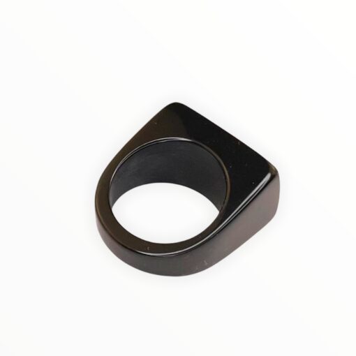Ring Black and White rectangle - Image 3